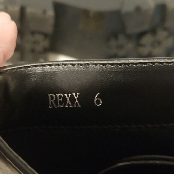 RAID Chunky Heel Goth Platform Biker Boots Size 6/39 GC - Picture 7 of 14